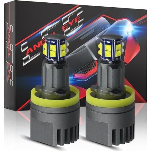 2PCS 6500K H8 Car LED Angel Eyes 120W For BMW 1Series 3Series 5Series 6Series 7Series XSeries Car Headlight Led Headlight Bulb