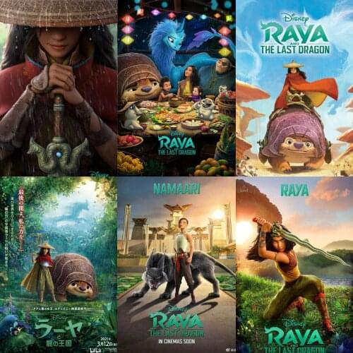 5D DIY Diamond Embroidery Disney Raya And The Last Dragon Full Square Drill Diamond Painting Cross Stitch Handicraft Home Decor