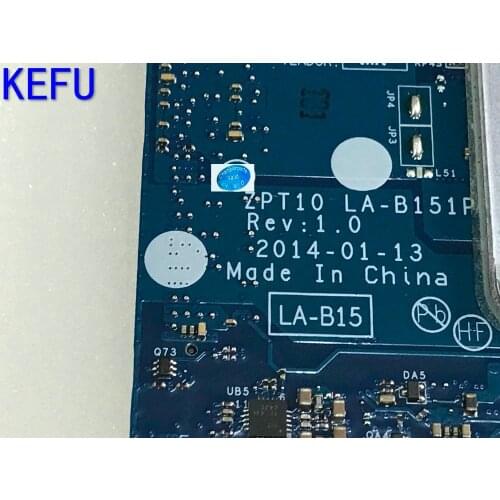 FAST SHIPPING. BRAND NEW ZPT10 LA-B151P Laptop Motherboard for HP X360 X310 G1 MAINBOARD. PROCESSOR N3530 / N3540/N3520