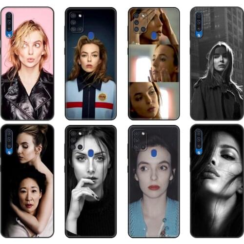 Black tpu Case For Samsung Galaxy A50 50S A30S A10 A01 A11 A21S A31 A41 A51 A71 M21 M30S S10 LITE Cover Killing Eve Customer