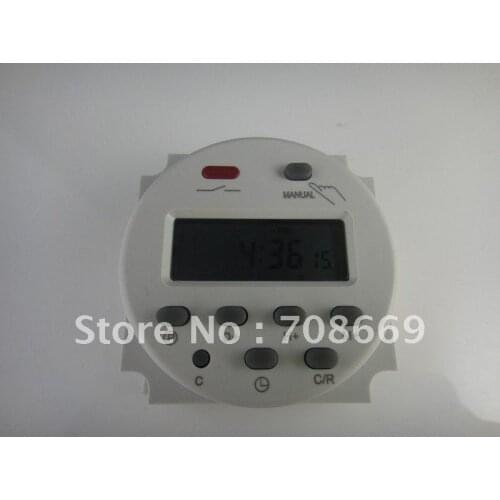 DC 24V Power Programmable Timer Time Relay 16A