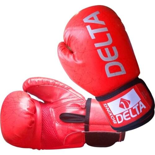 Delta Agre Deluxe PU Dura-Strong Boxing Glove It is designed in with accordance thes anatomy of the hand, it is in the form of
