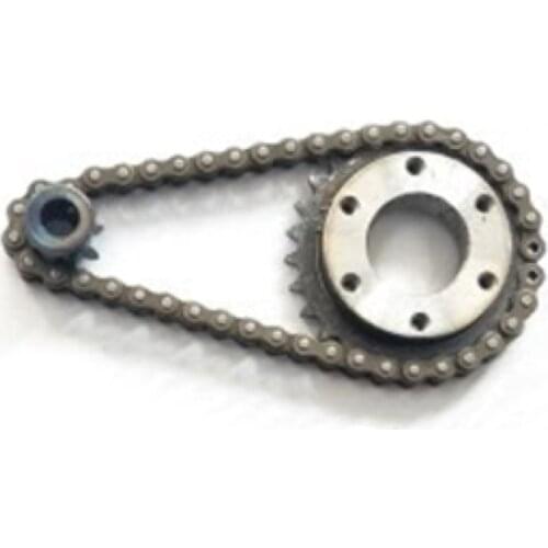 DIY Electric Skateboard Gear Wheels Kit 04C 2 Points Chain Wheel Gear 27 Gear Electric Diy Wheels,9X27 G 8mm D