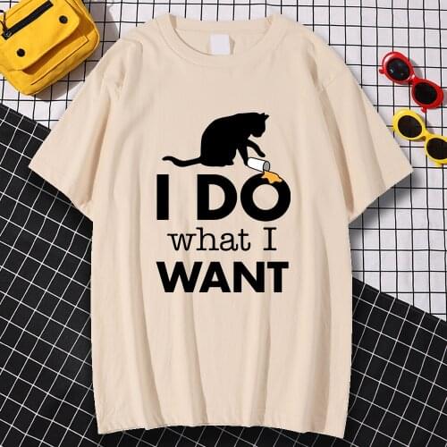 I Do What I Want Printing T Shirt Mens Creativity Trip Streetwear Vintage Big Size Tee Shirts Fashion Comfortable Mans T-Shirt