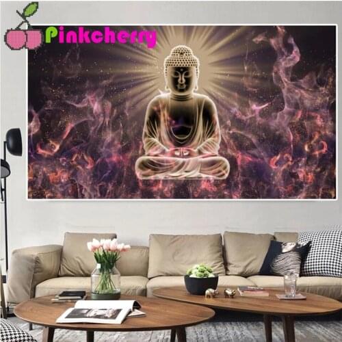 Buddha diy Diamond Painting Mosaic religious 5D Full Square Round buddhism diamond Embroidery home decor drop shipping k820