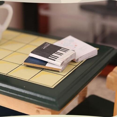Doll House Mini Book Model 1:12 Ob11 Life Scene Small Book Bookcase Accessories