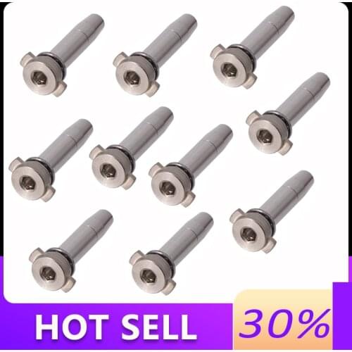 M4 Ver.2 Stainless Steel Spring Guide For Update Gel Split Blaster Gearbox Paintball Hunting Accessories