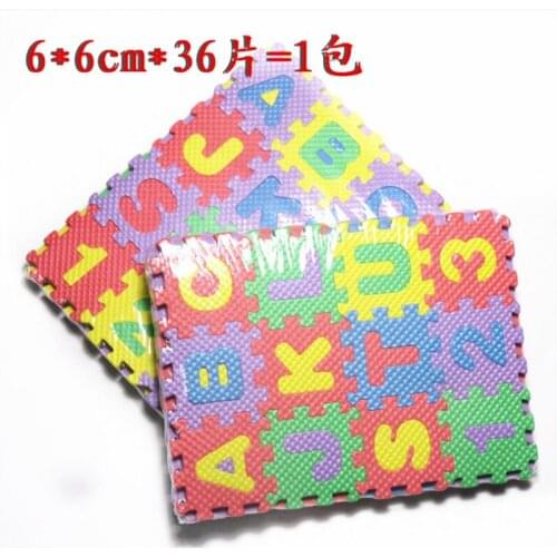 Foam Alphabet Letters Numbers Floor Soft Baby Mat 3d Puzzle Kids Educational Toys Mini EVA Children Unisex