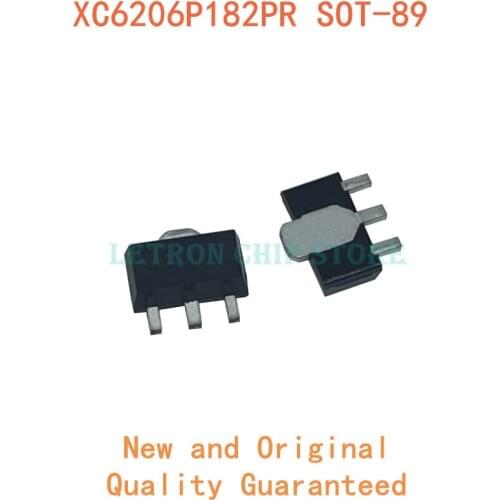 20PCS XC6206P182PR SOT89 6206A-18 6206A 1.8V SOT-89 new and original IC Chipset