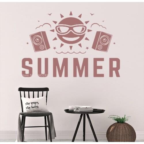 The Palm Tree Wall Stickers for Living Room Decoration Support Color Customization Wallpapers Environmental Protection Z194