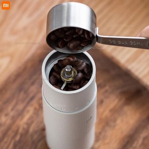Xiaomi Youpin Manual Coffee Grinder Portable Coffee Grinder Machine Stainless Steel Burr Alloy Coffee Bean Grain Grinder