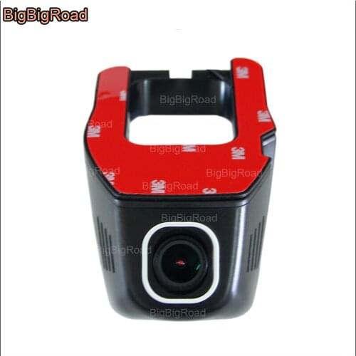 BigBigRoad For Honda Accord Video Recorder Car wifi DVR hidden installation Novatek 96655 car Dash cam night vision