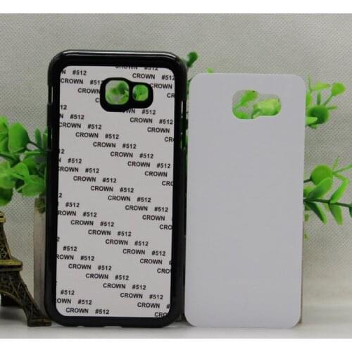 Wtsfwf DIY 2D Sublimation hard PC Blank Case for Samsung A7 2017 with Aluminum Inserts 10pcs/lot