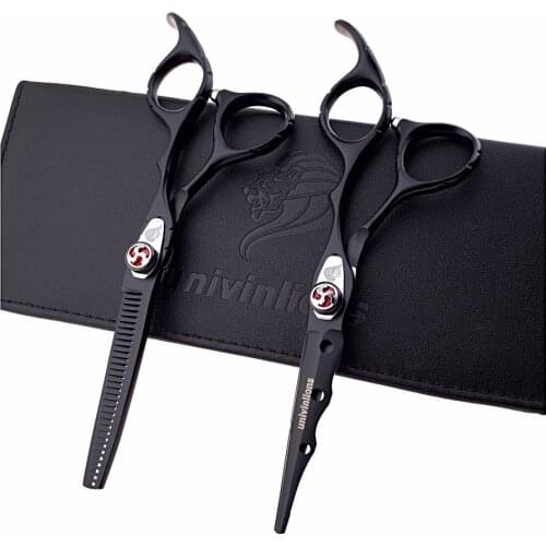 6" hairstyle japan hair scissors professional hair cutting shears hot hairdressing scissors hairdresser barber razor hair cutter