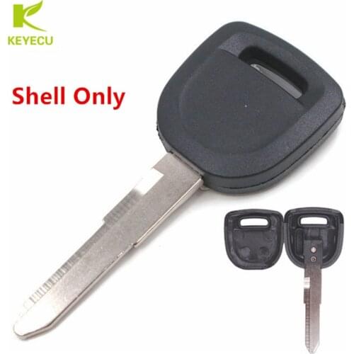 KEYECU Replacement Uncut Non Chip Transponder Blank Key Case Shell for Mazda 2 3 5 6 Speed 6 MX5 Miata RX8 CX7 CX9