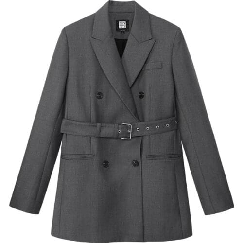 L-5XL Plus Size Womens 2021 New Spring and Autumn Dress Mid-length Small Suit Jacket All-match Female Blazer High Quality