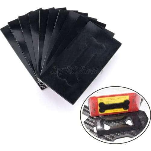 10pcs/lot Battery Silicone Non-slip Pads Anti Skid Pad Anti-slip Mat for RC Multirotor FPV Racing Drone Spare Parts