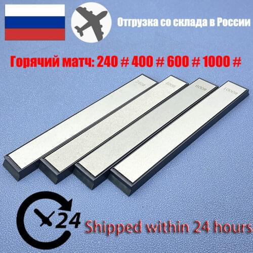 20pcs 240-1000# Diamond stone Household whetstone Professional fixed angle sharpener Kitchen knife sharpening system Hot match