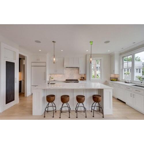 2017 kitchen cabinets traditional armadio da cucina solid wood kitchen furnitures with kitchen island S1606018