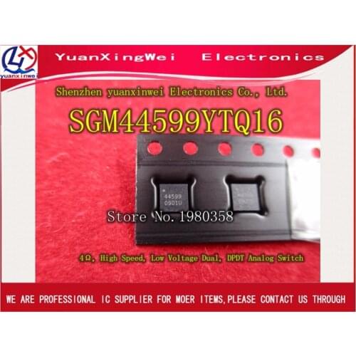 Free shipping 10pcs/lot SGM44599 44599 SGM44599YTQ16 / TR QFN four-channel switches Authentic Original