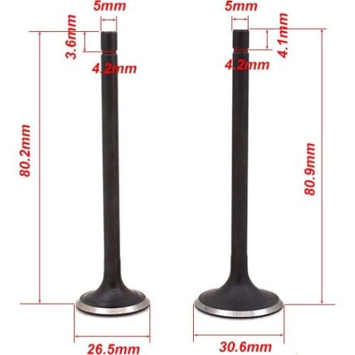 Motorcycle Engine Valve Intake Exhaust Stem Valve Oil Seal for BAJAJ125 BAJAJ 125