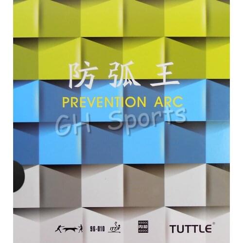Tuttle King Of Anti-Spin ( Tuttle Prevention Arc ) Tension Pips-In Table Tennis PingPong Rubber With Sponge
