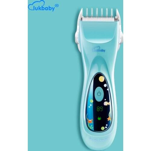LUKBABY Hair Clippers Men Professional USB Charger Intelligent Baby Hair Clipper Children Waterproof Trimmer YD-0810