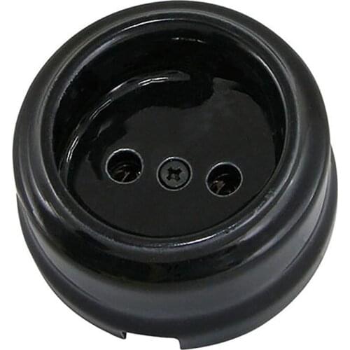 Germany Ceramic Wall Socket Vintage Porcelain Socket Surface Installation 240V,16A