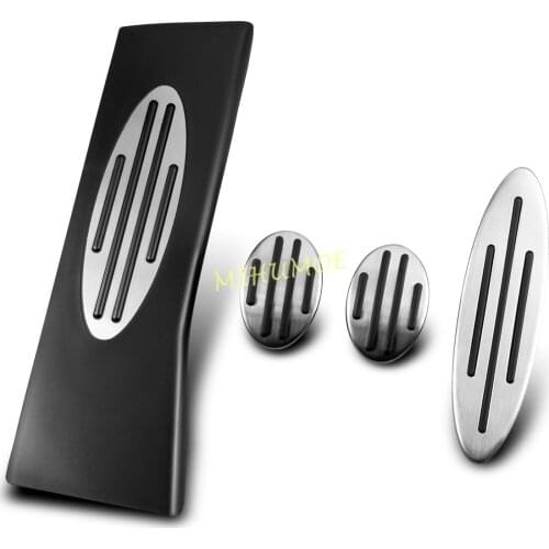 Footrest Dead Clutch Gas Brake Pedal Cover For Mini Cooper Countryman Clubman Roadster Paceman R55 R56 R57 R58 R59 R60 R61