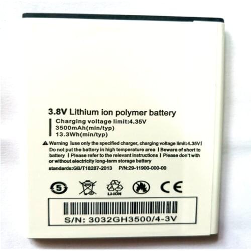 Original Ulefone u008 pro phone battery 3500mah for uleFone U008 Smartphone 5.0inch with phone stander