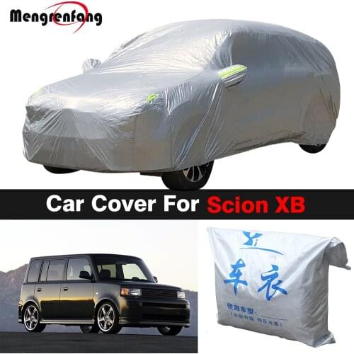 Full Car Cover For Scion XB 2004-2015 Outdoor Indoor Anti-UV Sun Shade Snow Rain Fog Resistant Auto Cover Dust Proof