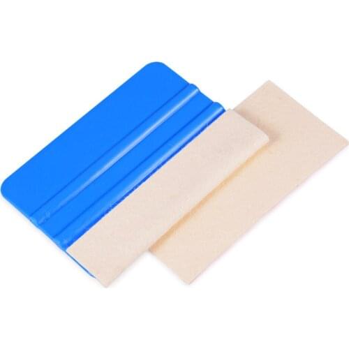 EHDIS 10pcs/lot Replacement Wool Felt For 4 Inch 10CM Card Squeegee Car Wrap Vinyl Film Scraper Car Sticker Window Tints Tool