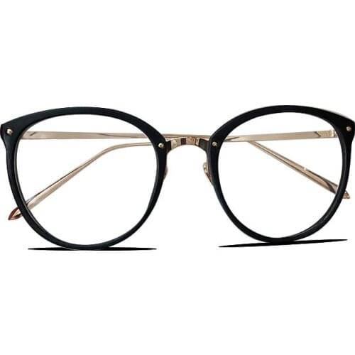 Vanlook Fashion Round Glasses Women Transparent Spectacles Frames For Men Clear Optical Eyeglasses