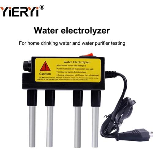 Yieryi Black Water Electrolyzer Quick Water Quality Testing Electrolysis Iron Bars TDS Tester