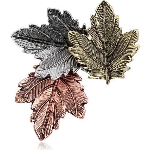 Brooch Mujer Vintage Pin Maple Leaf Brooch Brooches Pins Exquisite Collar For Women Dance Party Accessories