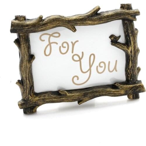 12 Place Card Frames for Wedding Picture Frame Placecard Holders Vintage Silver Gold Table Number Frames Baby Showe Party Favors