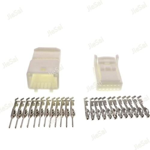 12 Pin 1473407-1 1318774-1 Car Vehicle Central Control Cable Socket Female Male Plug For Toyota