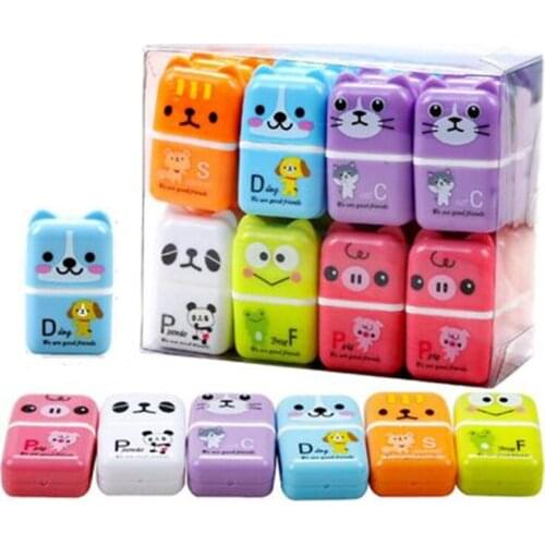 1 set Creative ice cream erasers drawing Cute cake cartoon fruit rubber classic stationery student gift Children school supplies