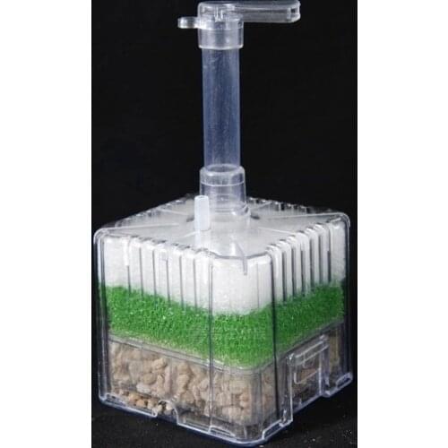 Xinyou xy-2011 Fish Tank Aquarium Pump Air Driven Bio Filter Sponge idea for nano tank, plant fresh marine salt aquarium