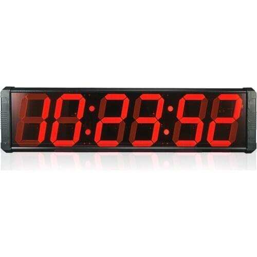 Large LED Digital Wall Clock Big Stopwatch For Factory market Meeting Countdown Timer Clocks With Super High Quality Modern