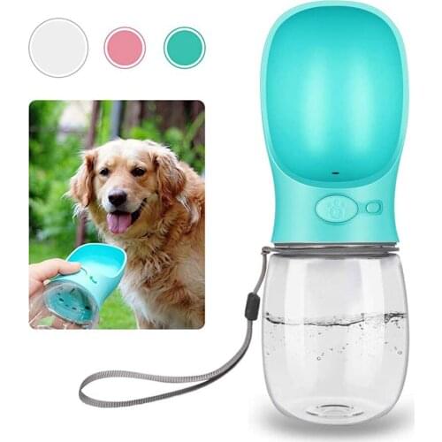 Pet Dog Water Bottle Portable Bottle for Small Medium Large Dog Leakage-proof Dogs Water Bottle Outdoor Water Bowl Pet Products
