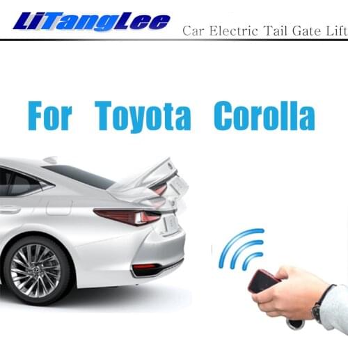 LiTangLee Car Electric Tail Gate Lift Trunk Rear Door Assist System For Toyota Corolla iM 2014~2020 Original key Remote Control