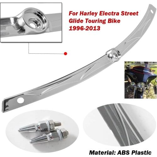 Motorcycle Windscreen Windshield Trim For Harley Touring Road Street Glide FLHX Electra Glide Classic EFI FLHTCI Ultra Chrome
