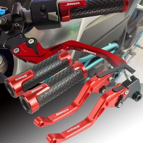 Motorcycle Clutch Brake Lever Adjustable Brake Handle Clutch Levers FOR APRILIA SHIVER 2007 2008 2009 2010 2011 2012 2013-2016