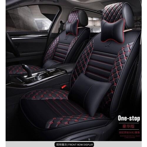 TO YOUR TASTE auto accessories universal luxury leather car seat cushions for VOLKSWAGEN EOS R36 UP Scirocco sharan TIGUAN L top