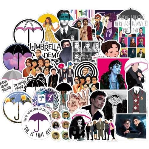 10/30/50PCS TV Show The Umbrella Academy Stickers DIY Motorcycle Luggage Guitar Skateboard Classic Toy Graffiti Decal Sticker
