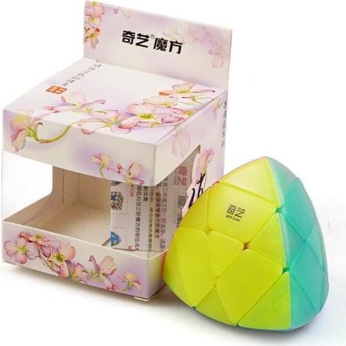 Newest Qiyi 3x3 Mastermorphix Magic Cube Educational Toys for Brain Trainning - Jelly Color
