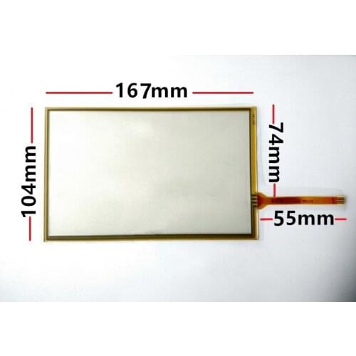 New 7.1-inch touch screen for industrial control I NVT HMI VK2070-NOCXR screen 167*104mm
