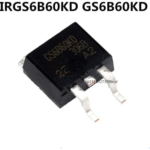Original 5PCS / IRGS6B60KD GS6B60KD TO-263