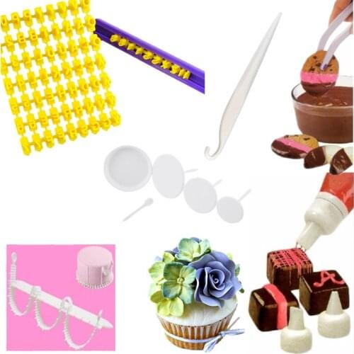 Tweezers Decorating Tip Set Converter Tip Nozzles Adaptor Cake Molds For The Baking Decorating Tool Alphanumeric Symbols